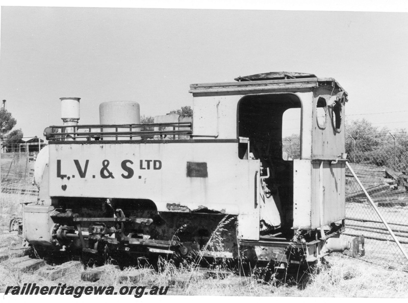P02268
Lake View and Star Orenstein and Koppel loco, Rail Transport Museum, side and end view
