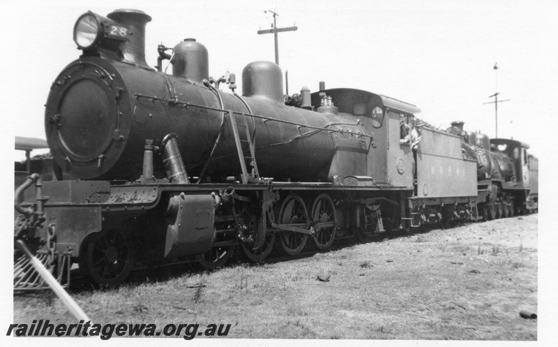 P03232
MRWA A class 28, Midland Junction, ER line, front and side view
