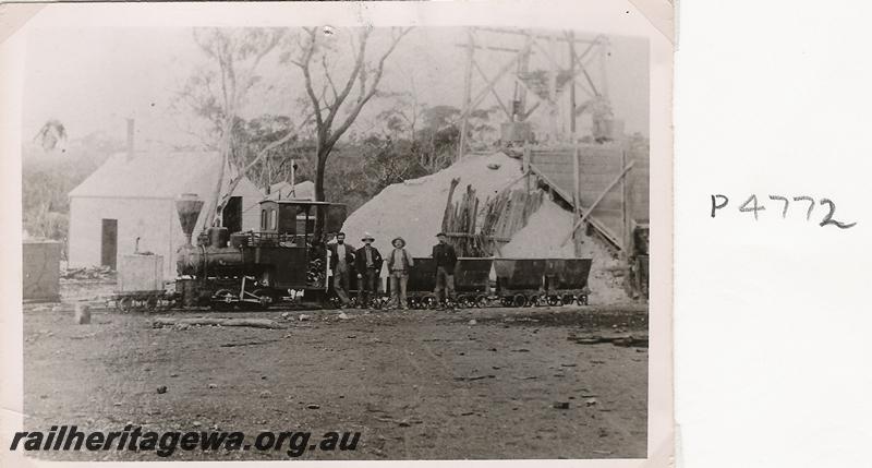 P04772
Freudenstein loco, skips, Golden Ridge Mine
