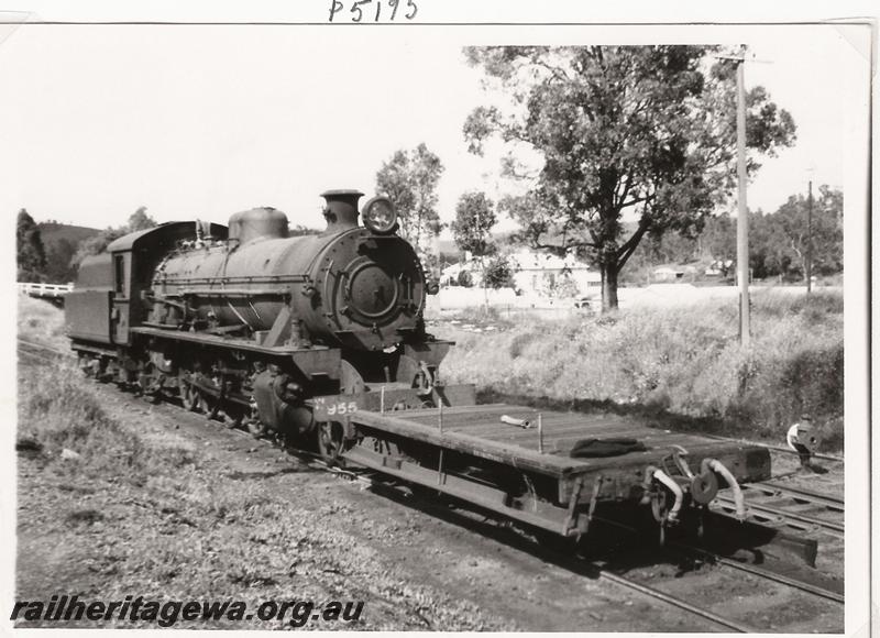 P05195
W class 955, NS class shunters float, Bridgetown, shunting, PP line.
