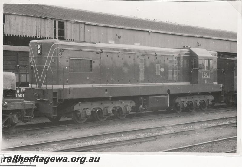 P05367
A class 1501, Mile end, South Australia, en route on transfer bogies to Western Australia
