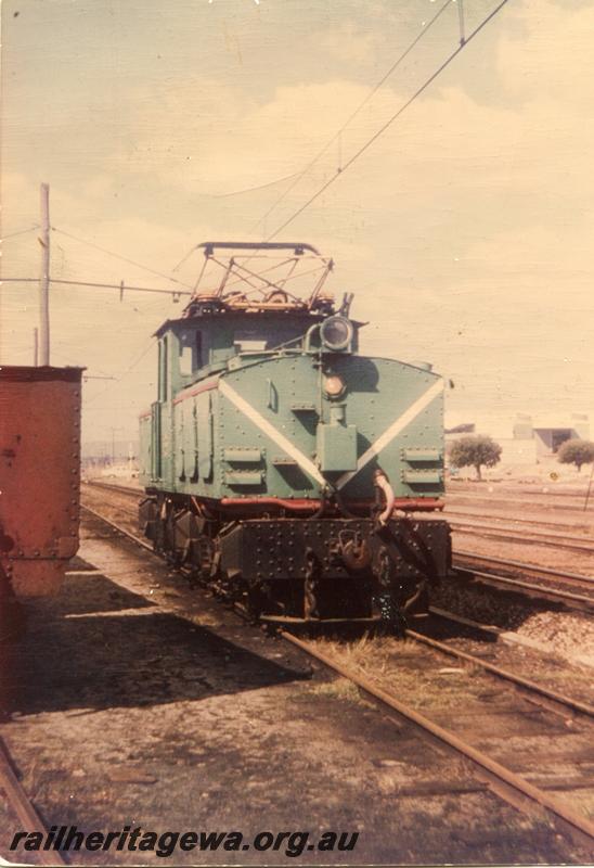 P05922
SEC loco No.1 electric loco, front view, East Perth

