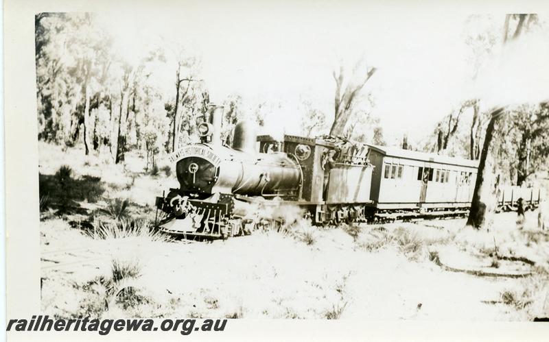 P05957
Millars loco No.61, Jarrahdale, ARHS outing
