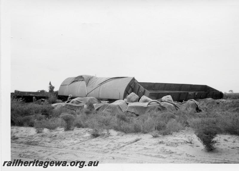 P05983
4 of 7 views of derailment at 156.75 mile on the MR line, near Coorow
