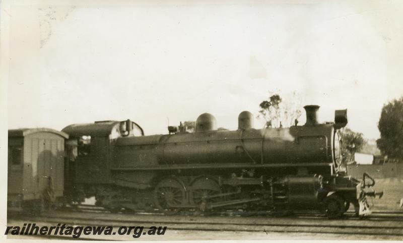 P06223
P class 467, Perth yard, side view from cab forwards
