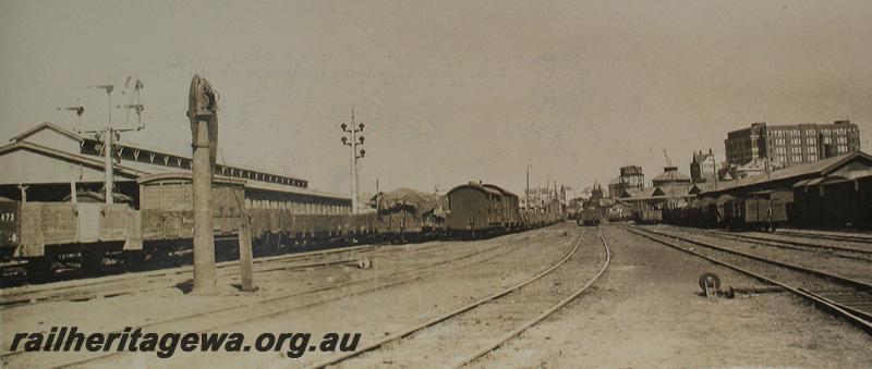 P07218
Water column, carriage sheds west end of Perth Yard. 