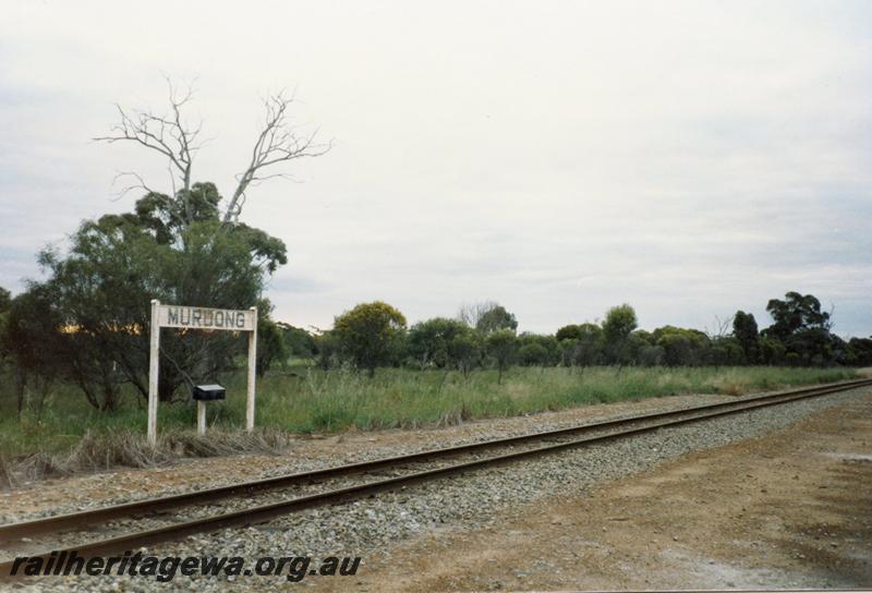 P08530
Murdong, nameboard, GSR line.
