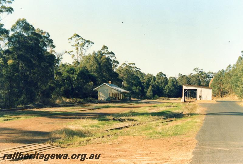 P08784
Station buildings and yard, Pemberton, PP line, overall view of precinct

