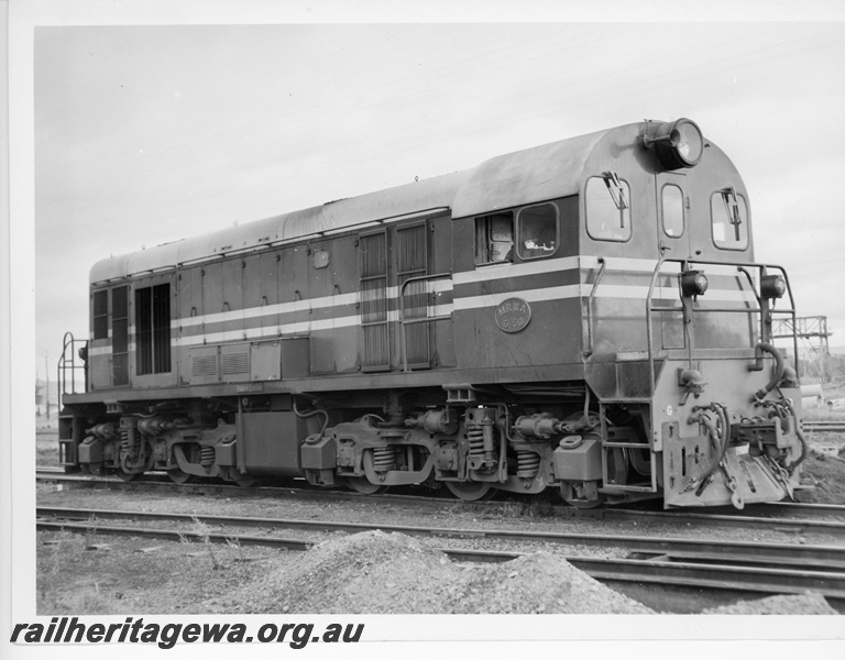 P10695
G class 50 narrow gauge diesel locomotive, formerly Midland Railway, pictured at the western end of Midland Workshops.
