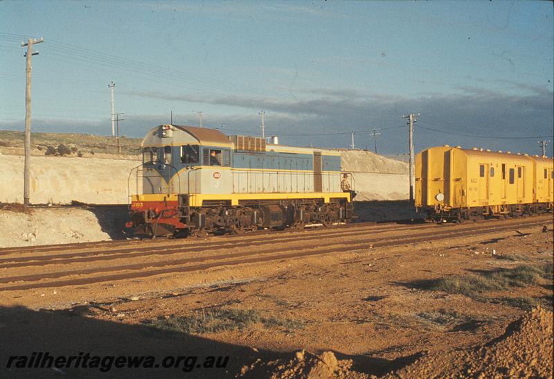P11481
J class 103, WBC class standard gauge brakevan, Leighton yard. ER line.
