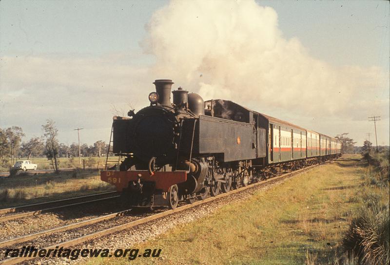 P11664
DD class 591, down suburban passenger. SWR line.
