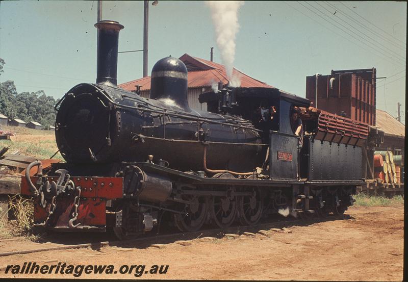 P11803
Sate Saw Mills loco SSM 7, front and side view, Pemberton Mill
