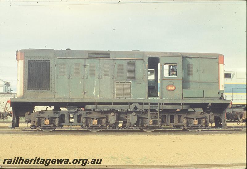 P12240
Y class 1102, North Fremantle loco shed. ER line.
