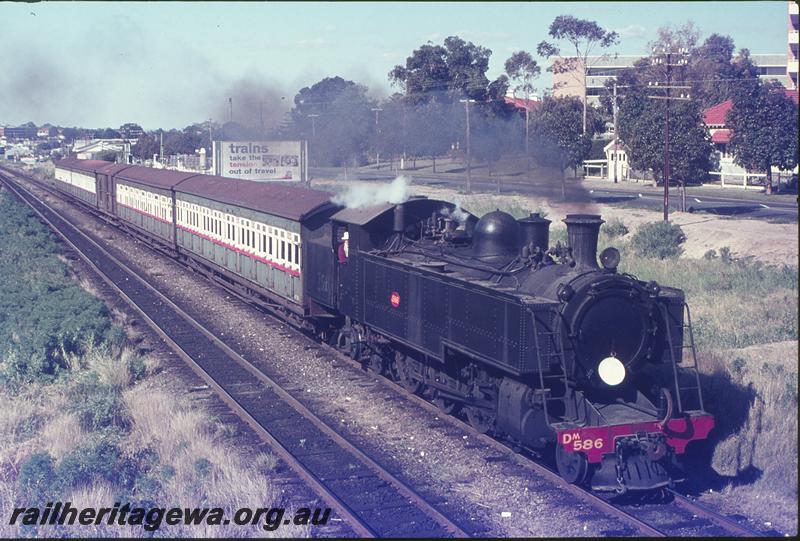 P12291
DM class 586, up show special, between Subiaco and Daglish. ER line.
