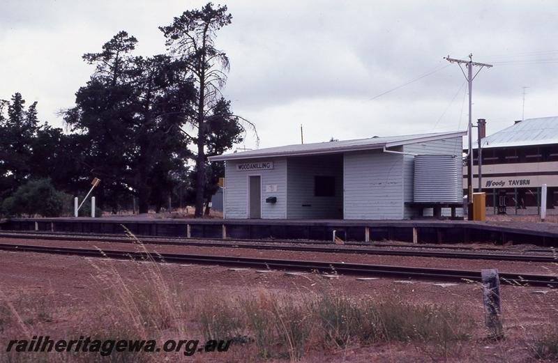 P12504
Station building, Woodanilling, side view GSR line
