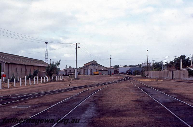 P12521
Wagon repair shops Geraldton, south side NR line

