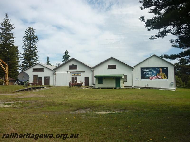 P12591
4 of 4 views of the Ladies Waiting Room at the Esperance Bay Museum, CE line, temporarily located at the seaward end of the goods shed, overall view of the location.
