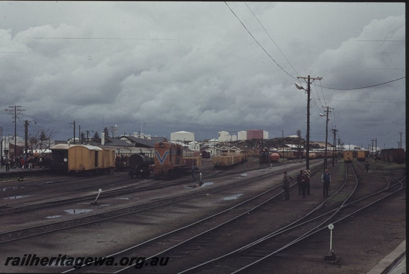 P13012
Y class, yard, Bunbury, SWR line, view looking west

