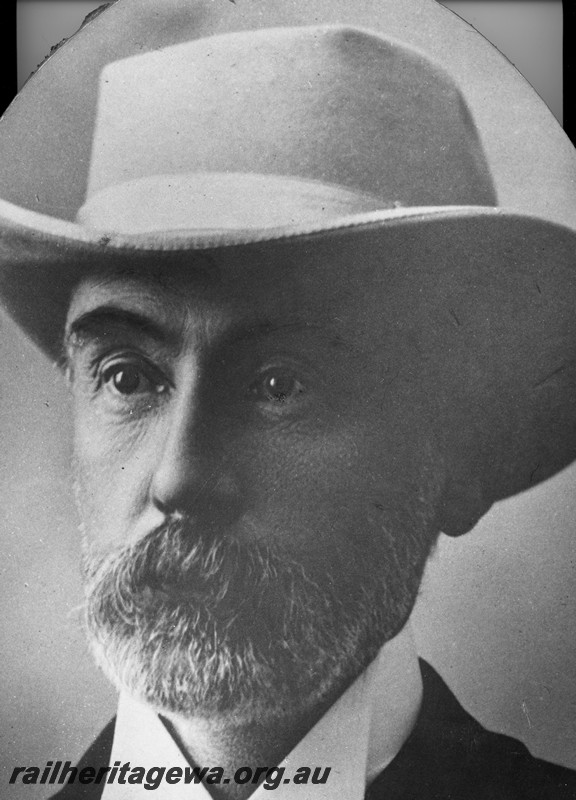 P13568
C. Y. O'Connor, General Manger of the W A R, official portrait
