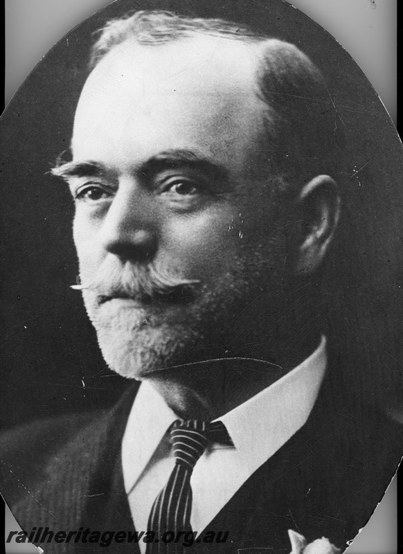 P13570
T. J. Short, Commissioner of Railways, 1907-19, official portrait

