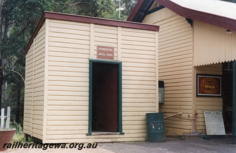 P15200
3 of 4 images of the railway precinct at Pemberton being used by the 