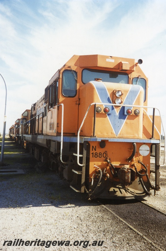 P15275
N class 1880, Forrestfield, side and front view

