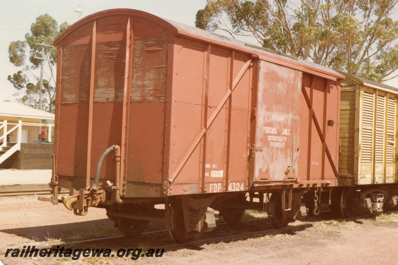 P15682
FDP class 14324 poisons van, red livery, 