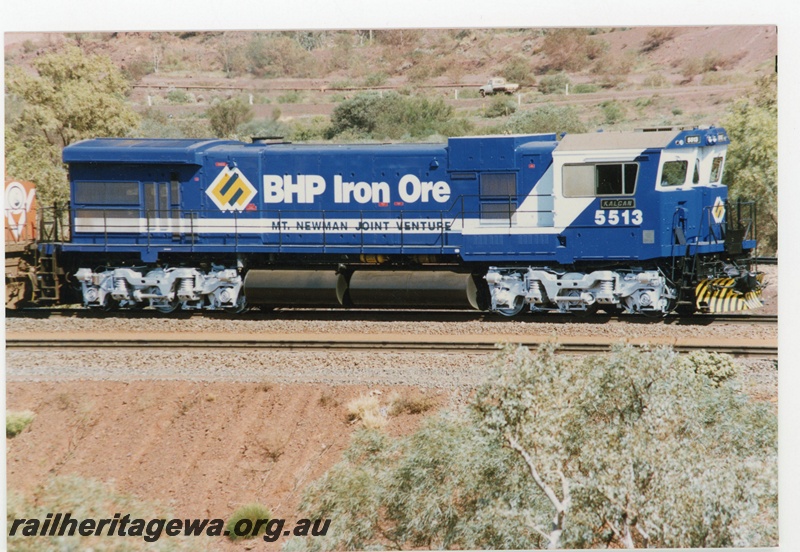 P18850
BHP Iron Ore (BHPIO) C36-7M class 5513 