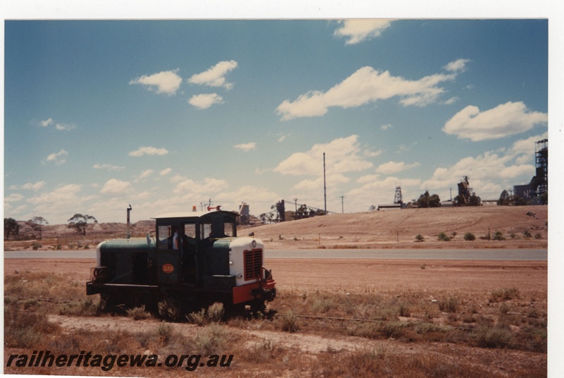 P19286
Z class 1153, road, mining facilities, Golden Gate, B line, side and end view
