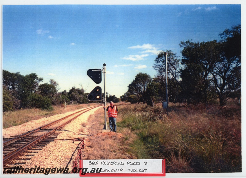P20043
Self restoring points, signals, Malcolm Searle, Chandella turnout, MR line, track level view
