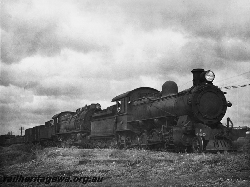 P20643
FS class 460 double heading with unidentified S Class, coal train, Collie, BN line
