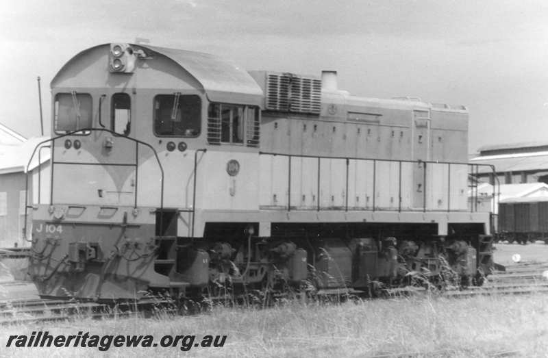 P21745
J class 104 at Midland Workshops. ER line.
