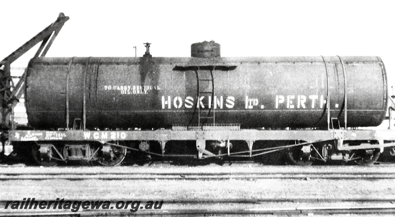 P23665
Wiluna Gold Mines tanker wagon, 