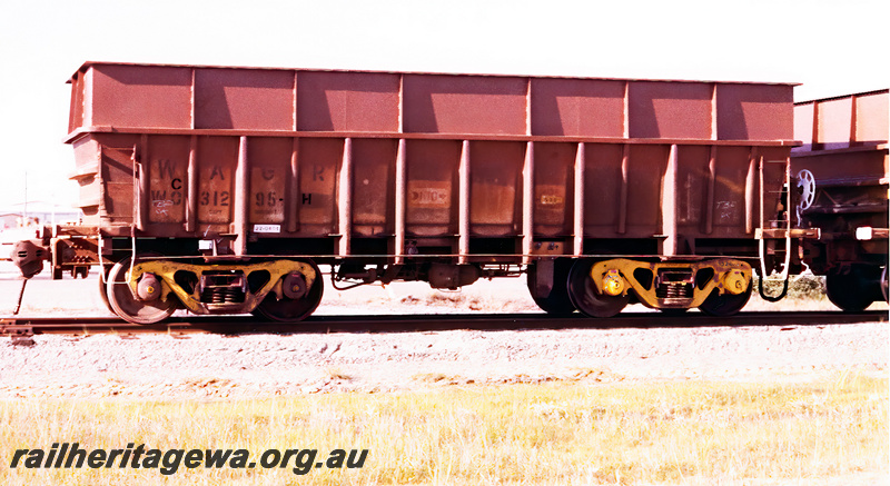 P23712
WOC class 31295 standard gauge coal wagon - side view 
