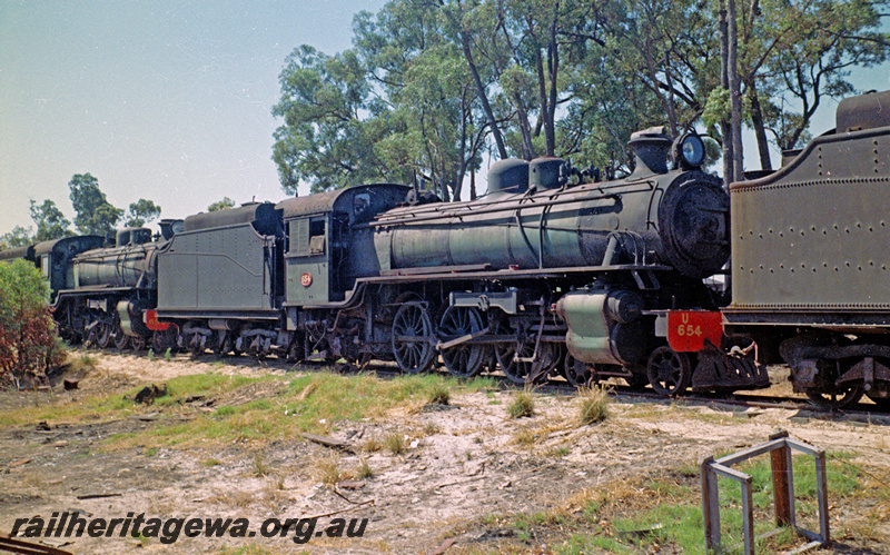 P24161
U class 654, Midland workshops, ER line, side and front view
