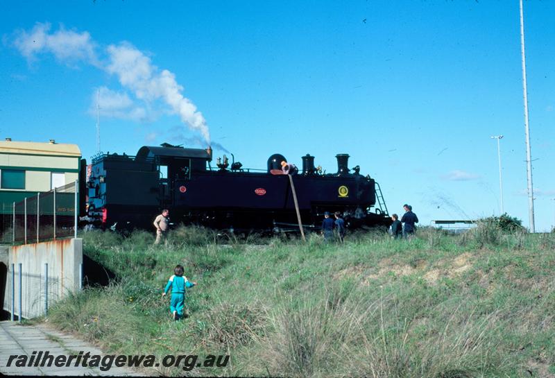 T00344
ARHS City Circle Tour, DD class 592, Forrestfield, taking on water
