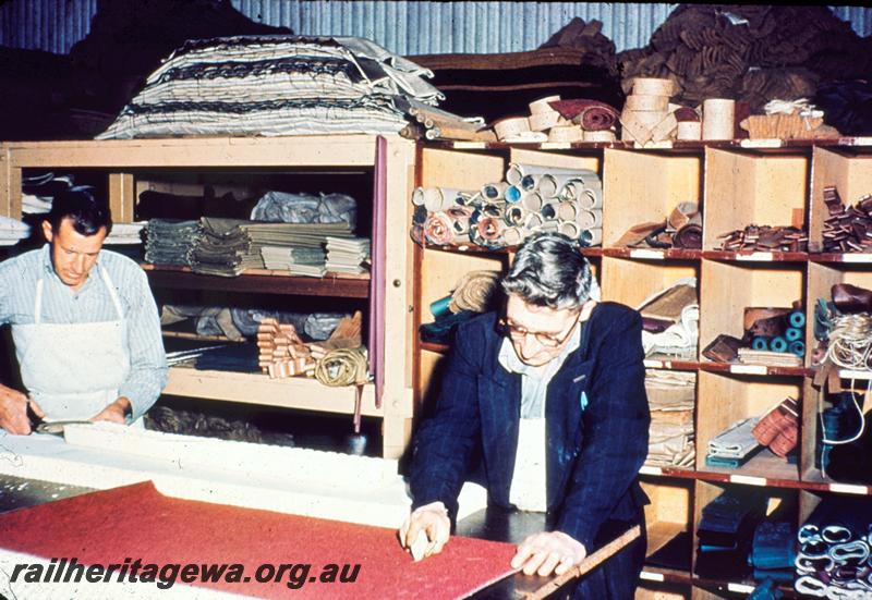 T00484
Midland Workshops, Trimming Shop with workers
