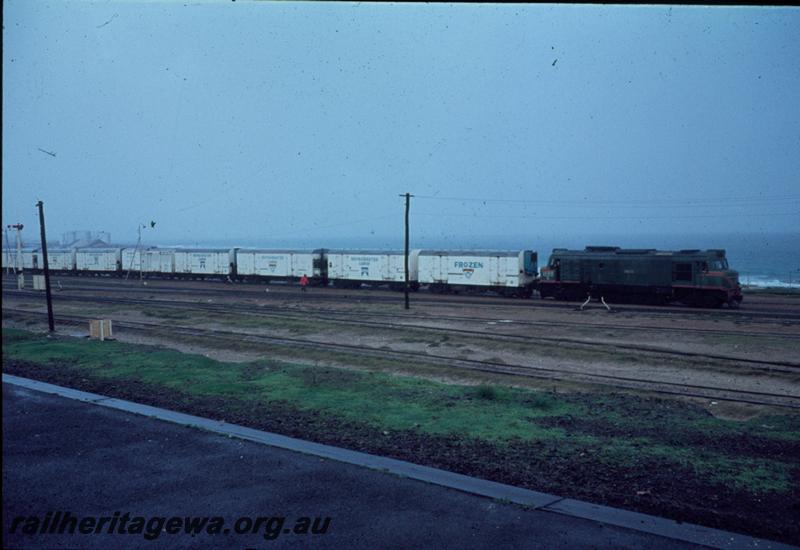 T00712
X class heading train of refrigerated wagons
