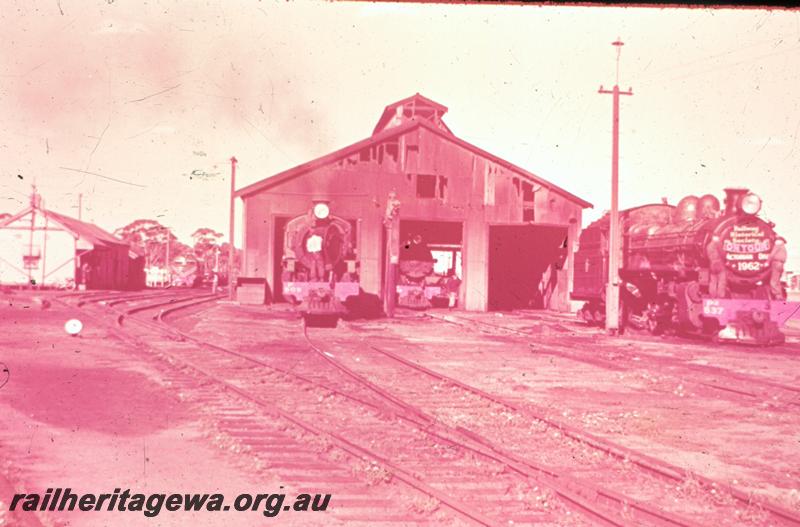 T00816
Loco shed, Merredin, ARHS Vic Div visit
