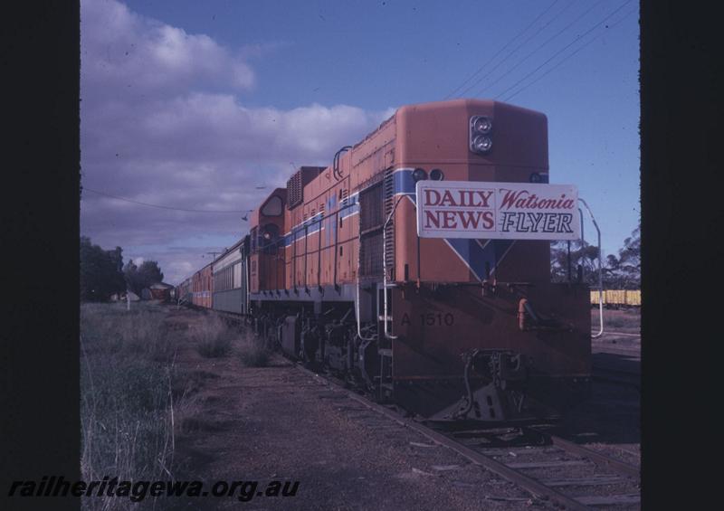 T01961
A class 1510, orange livery, on 