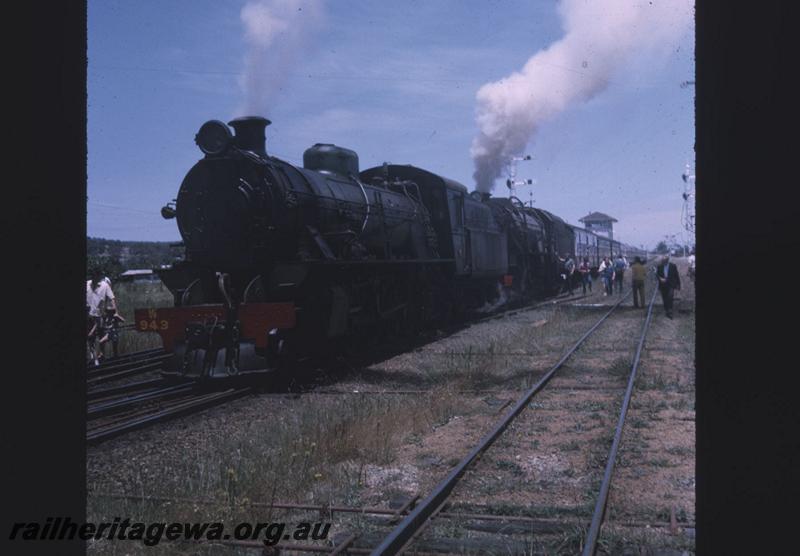 T02035
W class 943, V class 1217, Brunswick Junction, SWR line, ARHS tour train to Collie
