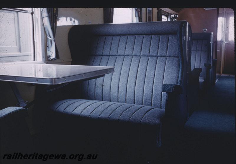 T02086
AYC class carriage, seats and table layout
