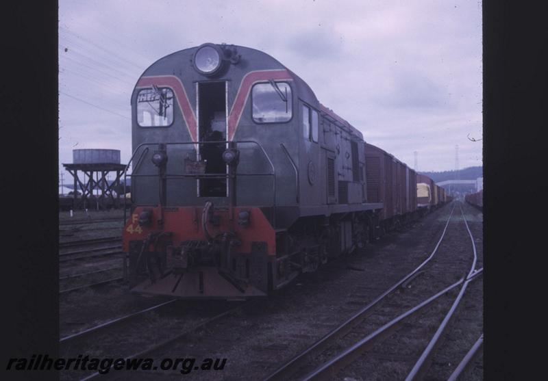 T02122
F class 44, ready to depart Midland, on No.852 Goods train
