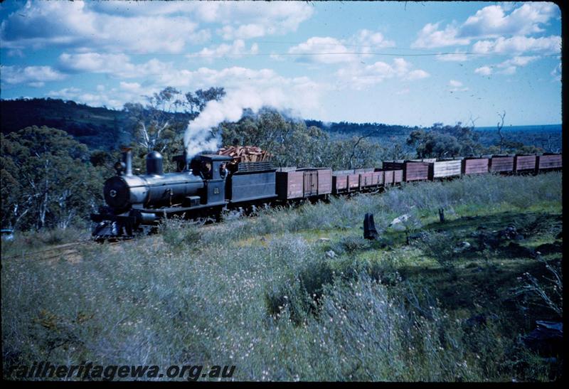 T03090
Millars loco No.58, Jarrahdale line, hauling empty wagons
