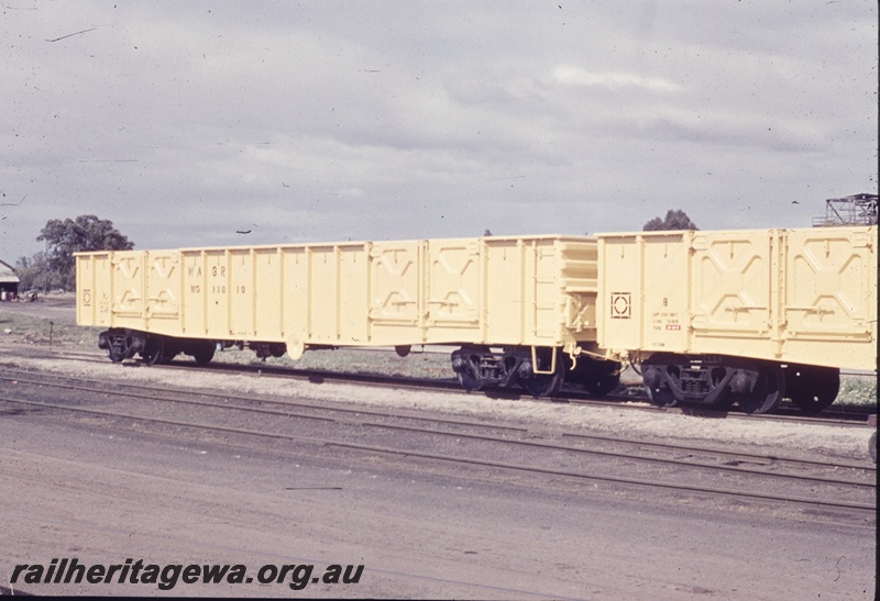 T04669
WG Class standard gauge open wagons at Midland Workshops
