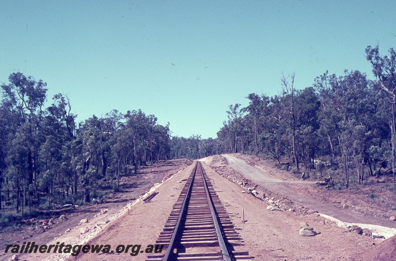 T05594
Track laying Jarrahdale no2 extension neat Jarrahdale. SWR line.
