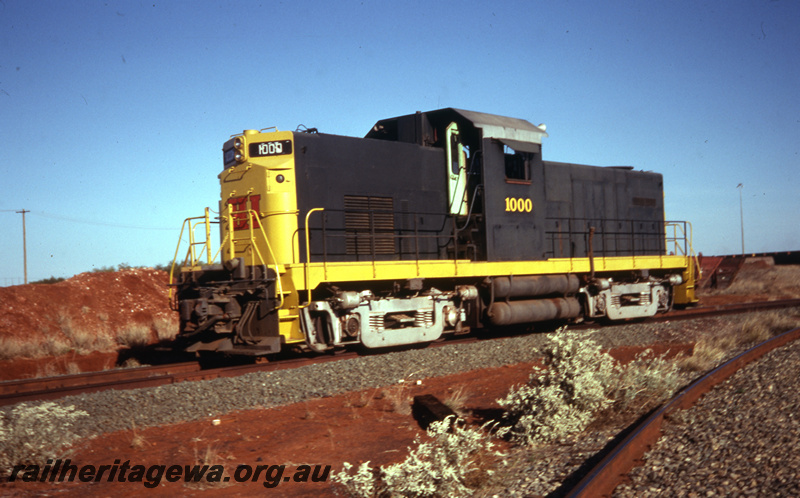 T05715
Hamersley Iron Alco C-415 class 1000 at Dampier. 
