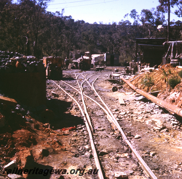 T05766
Canning Dam - yard and locos. ARHS outing.
