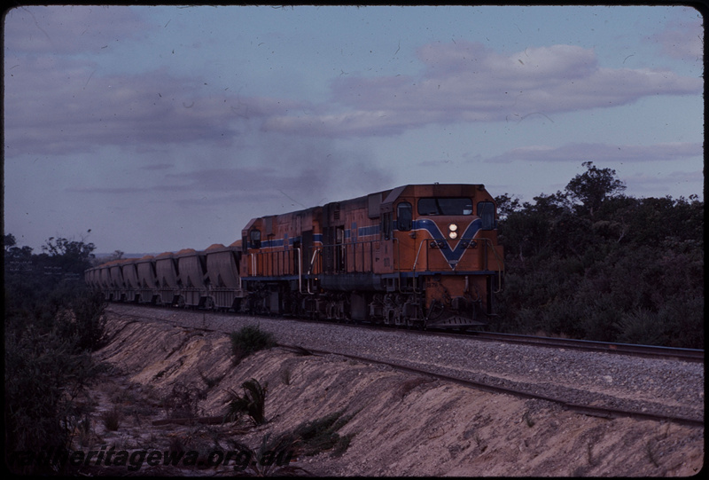 T07606
N Class 1878, N Class 1879, Up loaded bauxite train, Jarrahdale Line
