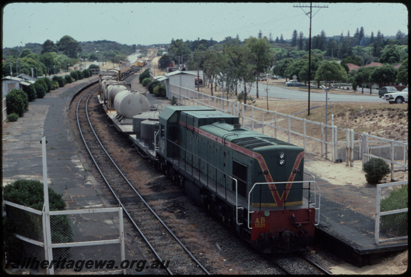 T07663
AB Class 1532, Up goods train, Showgrounds, ER line
